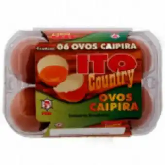 Ovo country ito - com 6 unidades