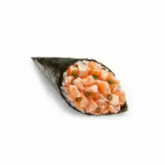 Temaki de salmão