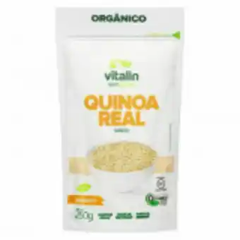 Hortifruti Quinoa real em grãos orgânica vitalin pouch 250g oferta