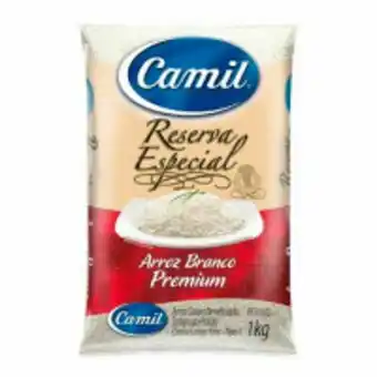 Hortifruti Arroz polido longo e fino tipo 1 reserva especial camil 1 kg oferta