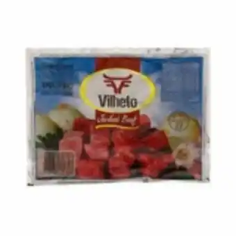 Traseiro em cubos light jerked beef vilheto - 500g