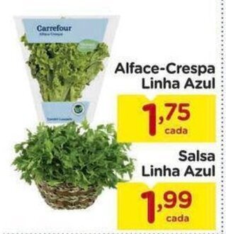 Carrefour Alface-Crespa Linha Azul oferta