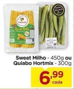 Carrefour Sweet Milho - 450g ou Quiabo Hortmix - 300g oferta