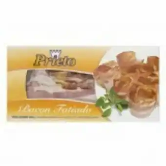 Bacon defumado fatiado prieto caixa 250g