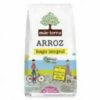 Hortifruti Arroz integral longo orgânico mãe terra - 500g oferta
