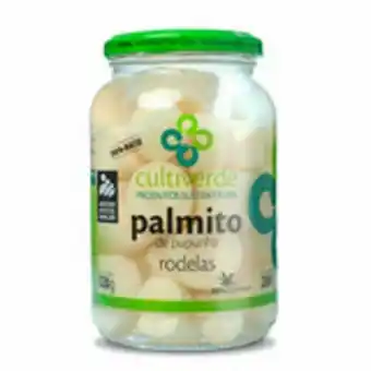 Palmito pupunha em rodela cultiverde aperitivo - 280g