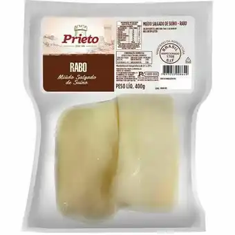 Zona Sul Rabinho suíno salgado prieto 400 g oferta