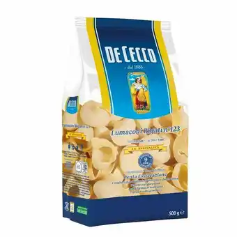 Lumaconi rigate italiano de cecco nº 123 500g