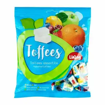 Bala de caramelo italiana liking frutas 225g