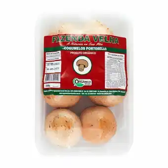 Cogumelo portobello orgânico 250g