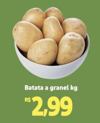Extra Supermercado Batata a granel kg oferta