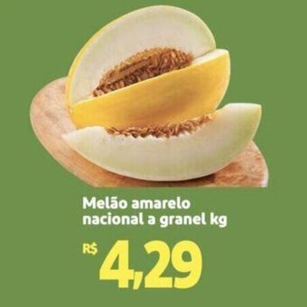 Extra Supermercado Melão amarelo nacional a granel kg oferta