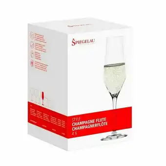Taça de champagne spiegelau com 4 unidades