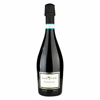 Espumante branco italiano prosecco borgo del col alto garrafa 750ml