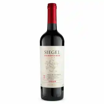 Zona Sul Vinho tinto chileno siegel handpicked syrah reserva 750ml oferta