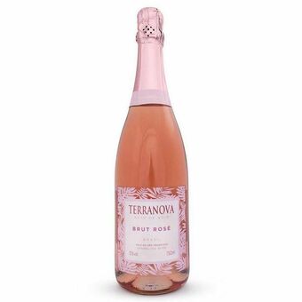 Zona Sul Espumante rosé brut brasileiro miolo terranova garrafa 750ml oferta