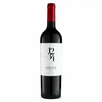 Zona Sul Vinho tinto chileno siegel 1234 red blend reserva 750ml oferta