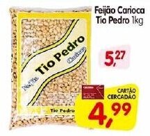 Cercadão Feijão Carioca Tio Pedro 1kg oferta