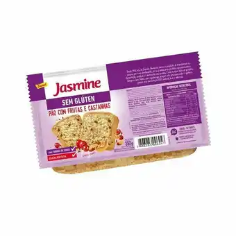 Zona Sul Pão de fôrma sem glúten jasmine frutas e castanhas 350g oferta