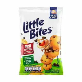 Mini muffins little bites baunilha 66g
