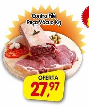 Cercadão Contra Filé Peça Vácuo Kg oferta