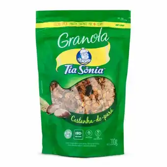 Granola tia sonia castanha do pará 200g