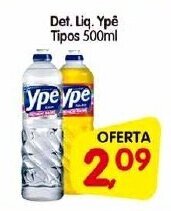Cercadão Det. Liq. Ypê Tipos 500ml oferta