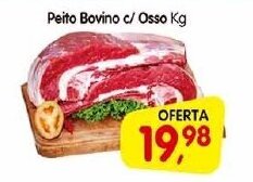 Cercadão Peito Bovino c/ Osso Kg oferta