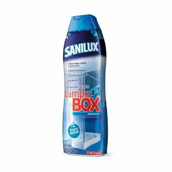 Detergente limpa box concentrado sanilux bettanin 300ml