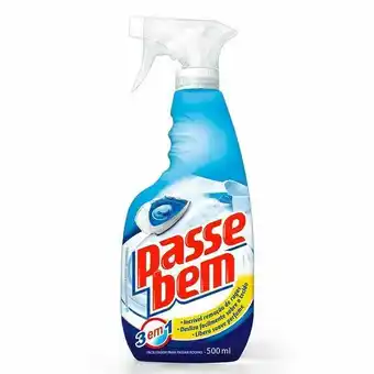 Passador de roupas passe bem gatilho 500ml