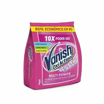 Tira manchas em pó refil vanish oxi action 400g