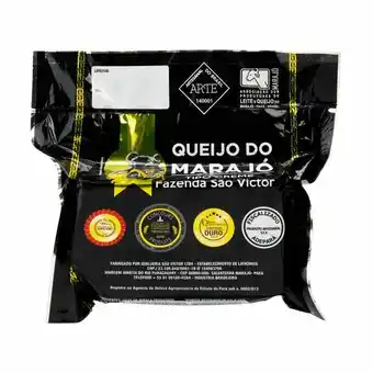 Queijo artesanal de búfala marajó fazenda são victor 250g