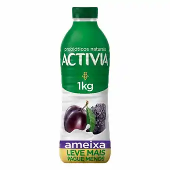 Zona Sul Activia líquido ameixa 1000g oferta