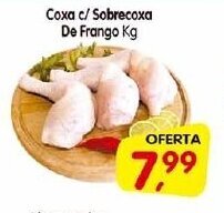 Cercadão Coxa c/ Sobrecoxa De Frango Kg oferta