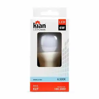 Lampada kian led a60 60w