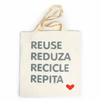 Zona Sul Sacola retornável amo rio reuse, recicle p oferta
