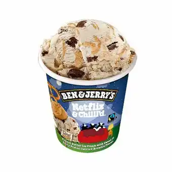 Sorvete ben e jerry's netflix e chilll'd pote 458 ml