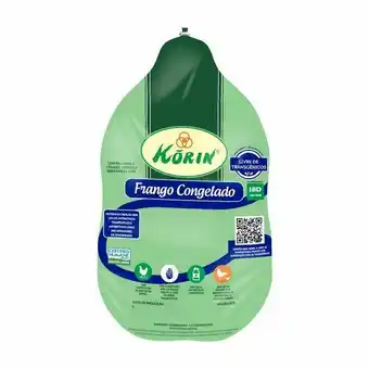 Zona Sul Frango inteiro livre de transgênicos korin oferta