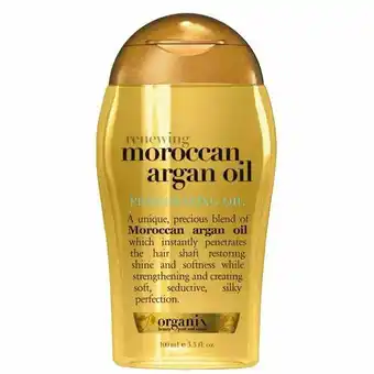 Oleo reparador ogx argan 100ml