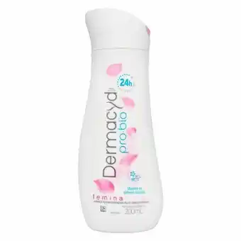 Sabonete íntimo hipoalergênico dermacyd pro bio femina floral  200 ml