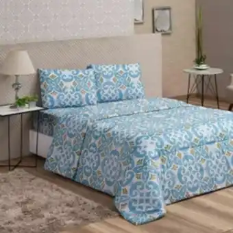 Vest Casa Edredom casal microfibra col vidaecor azulejo português b... oferta
