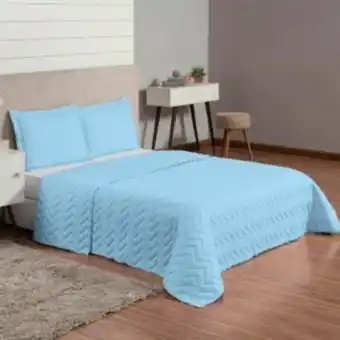Vest Casa Kit cobre leito colcha king 3 peças ultrasonic stripes sk... oferta