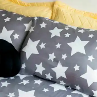 Fronha avulsa 47x65cm col vidaecor stars grey vestcasa...