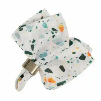 Guardanapo de tecido estampado 40x40cm kit 4 unidades gra...