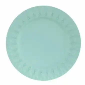 Sousplat plástico 33cm azul tiffany vestcasa...