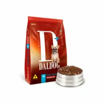 Ração daldog filhotes raças pequenas pacote 1kg dalpet...