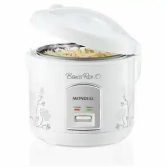 Panela elétrica bianca rice 10 xícaras pe-10 branca 127v mondial