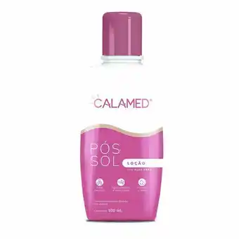 Loção pós-sol calamed aloe vera com 100ml