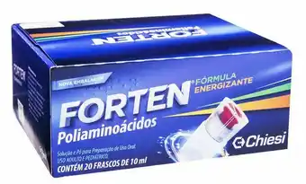 Droga Raia Forten poliaminoácidos com 20 frascos de 10 ml oferta