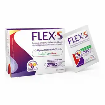 Droga Raia Colágeno hidrolisado tipo ii flex s com 30 sachês de 4g oferta